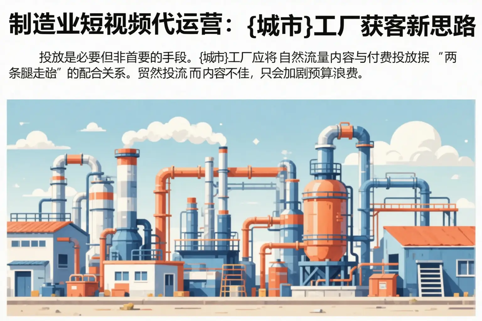 制造业短视频代运营:中方工厂获客新思路