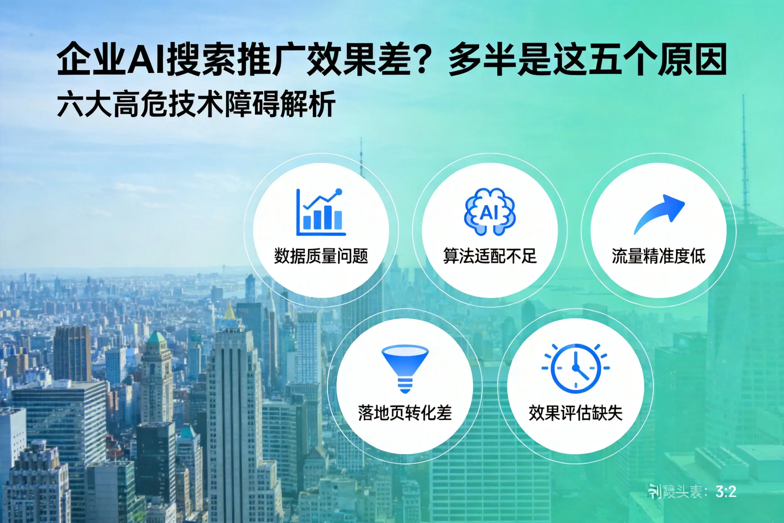 中方企业AI搜索推广效果差?多半是这五个原因